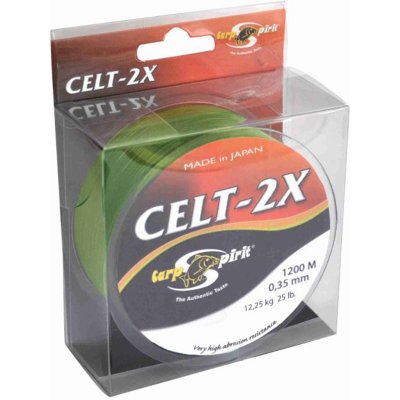 Carp Spirit Celt 2X Mymetik Green 1200 m 0,31 mm 7,6 kg – Hledejceny.cz