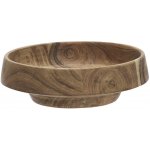 Madam Stoltz Dřevěná mísa Natural Acacia přírodní dřevo 20 cm – Hledejceny.cz