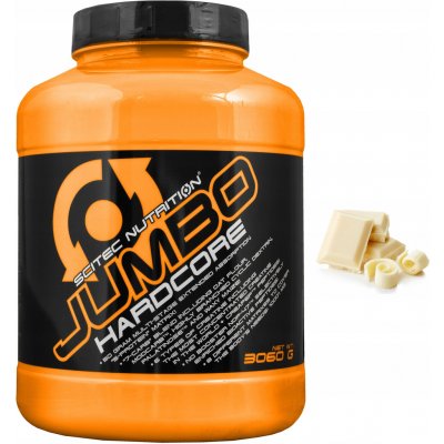Scitec JUMBO HARDCORE 3060 g – Zboží Mobilmania