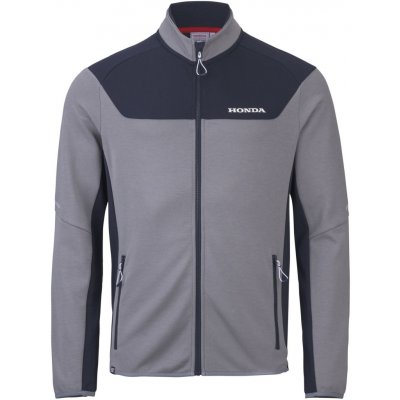 HONDA mikina PADDOCK SPORT Cardigan 26 grey/navy – Sleviste.cz