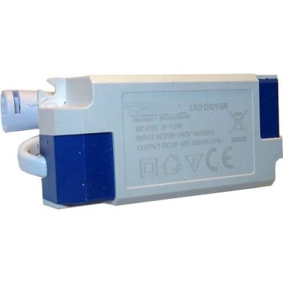 Zdroj-LED driver 9-12W, 230V/23-42V/300mA – Hledejceny.cz