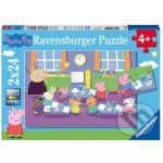 Ravensburger Prasátko Peppa 2 x 24 dílků – Zbozi.Blesk.cz