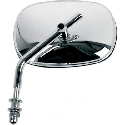 zpětné zrcátko chromové (závit pravý M8), Q-TECH (chrom), L=P FA-7 8MM | Zboží Auto