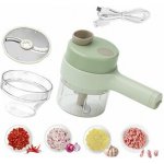 Ruční elektrický kráječ zeleniny 4 v 1 – Zboží Dáma