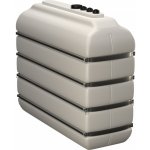 Werit Skladovací plastová nádrž na vodu Černá 3 000 l – Sleviste.cz