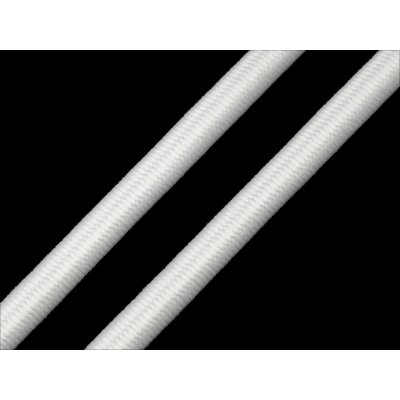 Kulatá pruženka pevná Ø5 mm Varianta: bílá, Balení: 1 m – Zboží Dáma