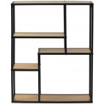 Noela Regálová knihovna ARCANA 91x75 cm asymetrická – Hledejceny.cz