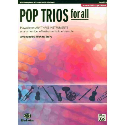 POP TRIOS FOR ALL Reviacsed & Updated level 1-4 altový saxofon – Zbozi.Blesk.cz