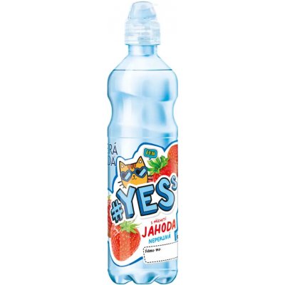 Dobrá voda YESs neperlivá jahoda 0,5 l – Hledejceny.cz