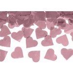 KONFETY vystřelovací srdce růžové zlato – Zboží Dáma