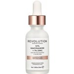 Makeup Revolution Skincare 10% Niacinamide + 1% Zinc sérum 30 ml – Sleviste.cz
