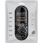 Jigott Caviar Real Ampoule Mask Pleťová maska s kaviárem 27 ml – Zboží Dáma
