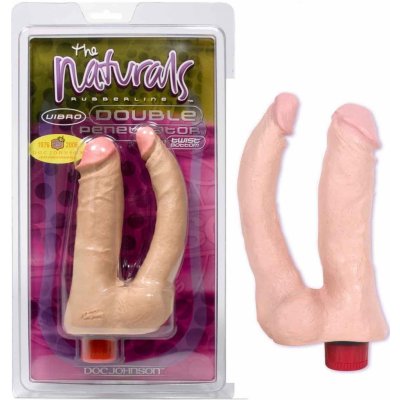 Doc Johnson Vibr. Natural Double Penetrator