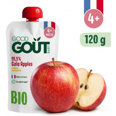 Good Gout BIO kapsička Jablko Gala 120 g – Zboží Dáma