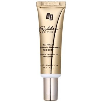 AA Cosmetics Golden Ceramides vyživující oční krém s vyhlazujícím efektem Conditioning and Smoothening Eye Contour Cream Sonophoresis Inspired 30 ml