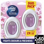 Ambi Pur osvěžovač do koupelny Flowers&Spring 2 x 7,5 ml – Zboží Dáma