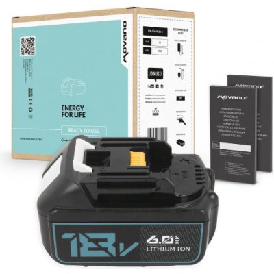 Movano Makita HP454DRFX 6000 mAh Li-Ion 18V 6000 mAh - neoriginální – Zboží Dáma