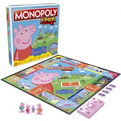 Hasbro Monopoly Junior Peppa Pig EN – Zbozi.Blesk.cz