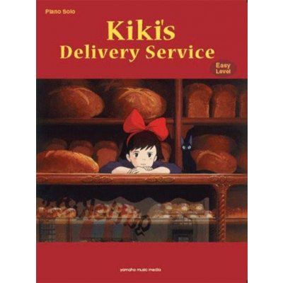 Kiki's Delivery Service Doručovací služba čarodějky Kiki Easy Piano noty na snadný klavír