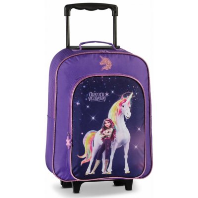 Fabrizio Dětský kufr Unicorn academy 20702-1900 fialová 23 L – Hledejceny.cz