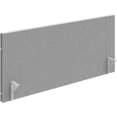 OFFICE PRO Paraván Akustik na hranu 140 cm - TPA H 1400 šedá – Sleviste.cz