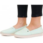 Looke kožené mokasíny Pascale Light Green L0599_20 – Hledejceny.cz