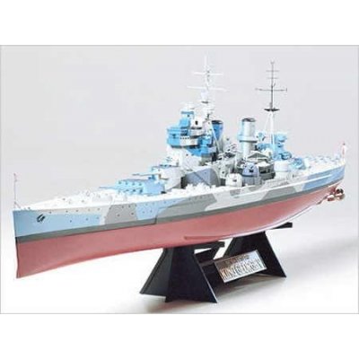 Tamiya Plastikový model lodě 78010 British Battleship King George V 1:350 – Zboží Mobilmania