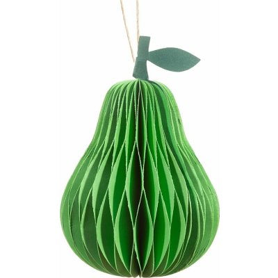 Sass & Belle Pear Honeycomb vánoční ozdoba zelená – Hledejceny.cz