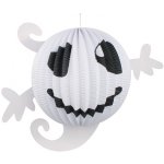 Lampión papírový kulatý bílý duch - 23 cm – Zboží Mobilmania