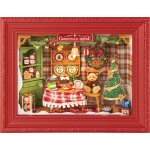 ROBOTIME Rolife DIY 3D dřevěné puzzle Štědrovečerní večeře s LED osvětlením 125 ks – Zboží Mobilmania