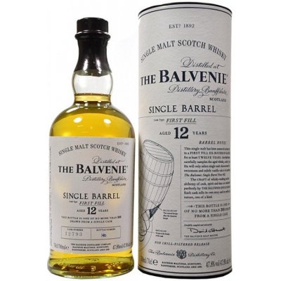 Balvenie Single Barrel 12y 47% 0,7 l (holá láhev) – Hledejceny.cz
