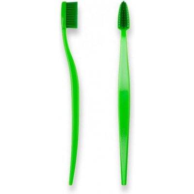 Biobrush Přírodní zubní kartáček zelený medium