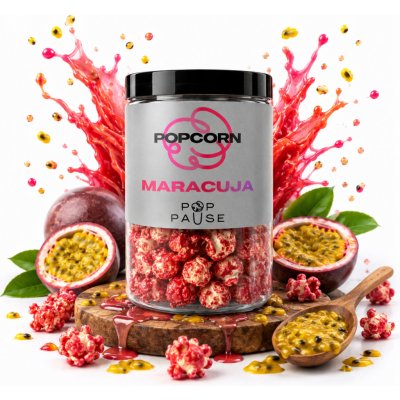 Pop Pause Popcorn Maracujá 400 g – Zboží Mobilmania