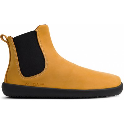 Ahinsa shoes Comfort Chelsea 2.0 pískový nubuk – Zbozi.Blesk.cz