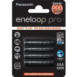 Panasonic eneloop Pro AAA 930 mAh 4ks HR-4UWXB-4BP – Zboží Živě