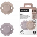 Suavinex dudlík SX Pro fyziologický 2 ks wonder Mist Lavender + Pale Mauve – Zboží Dáma