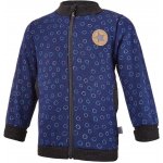 Little Angel Mikina hřejivá rozepínací Modrá – Zboží Dáma