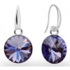 Náušnice Spark Rivoli se Swarovski Elements Candy KW112212TA Tanzanite