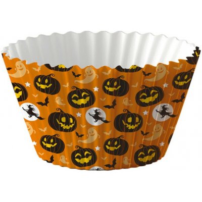 Košíčky na muffiny - cupcake - dýně - pumpkin - Halloween - 50 ks – Hledejceny.cz