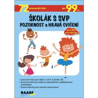 Školák s SVP – Pozornost a hravá cvičení – Hledejceny.cz