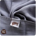 Kikko Bambusová osuška XKKO®BMB 90x100cm Colours SILVER – Hledejceny.cz