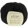 Příze Alize Merino Royal 60 černá