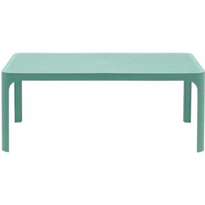 Nardi Net 100 x 60 cm tyrkysově modrý plastový zahradní konferenční stolek – Zboží Mobilmania