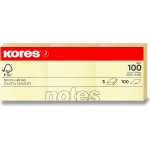 Kores samolepicí bloček 40 x 50 mm, 3 x 100 listů – Hledejceny.cz