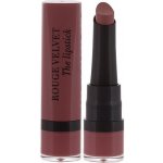 Bourjois Paris Rouge Velvet The Lipstick matná rtěnka 33 Rose Water 2,4 g – Hledejceny.cz