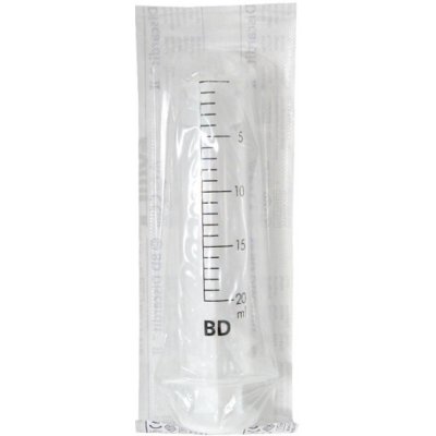BD Discardit 2dílná Injekční stříkačka 20 ml 80 ks