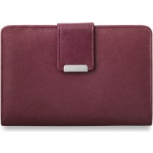 Příruční dámská peněženka s přihrádkami fialová