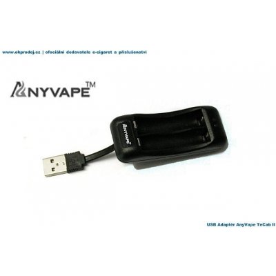 Anyvape TeCab USB nabíječka 360mAh černá – Zbozi.Blesk.cz