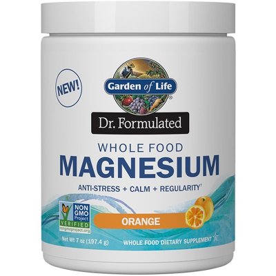 Garden of Life Magnesium Dr. Fomulated Hořčík pomeranč 197,4 g – Hledejceny.cz