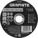 Graphite Řezný kotouč 125 x 2,0 mm 41 C46-R-BF – Zboží Mobilmania